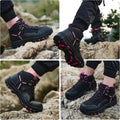 Women's Waterproof Wide Toe Box Hiking Boots