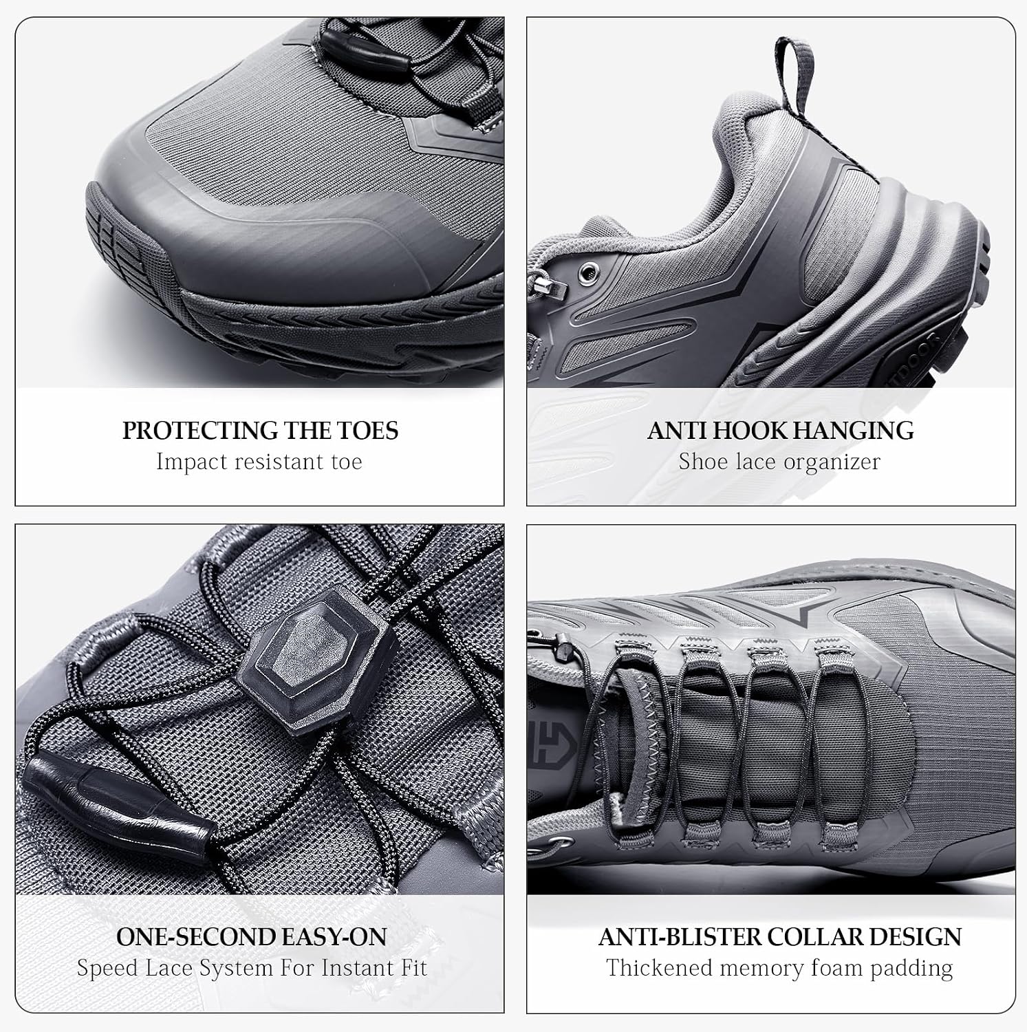 SRA Men's Trail Running Water Shoes Quick Dry for Hiking