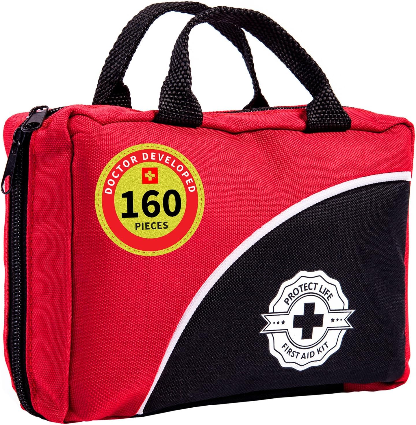 Protect Life Survival First Aid Kit for Home/Business, Camping Kits 160pcs