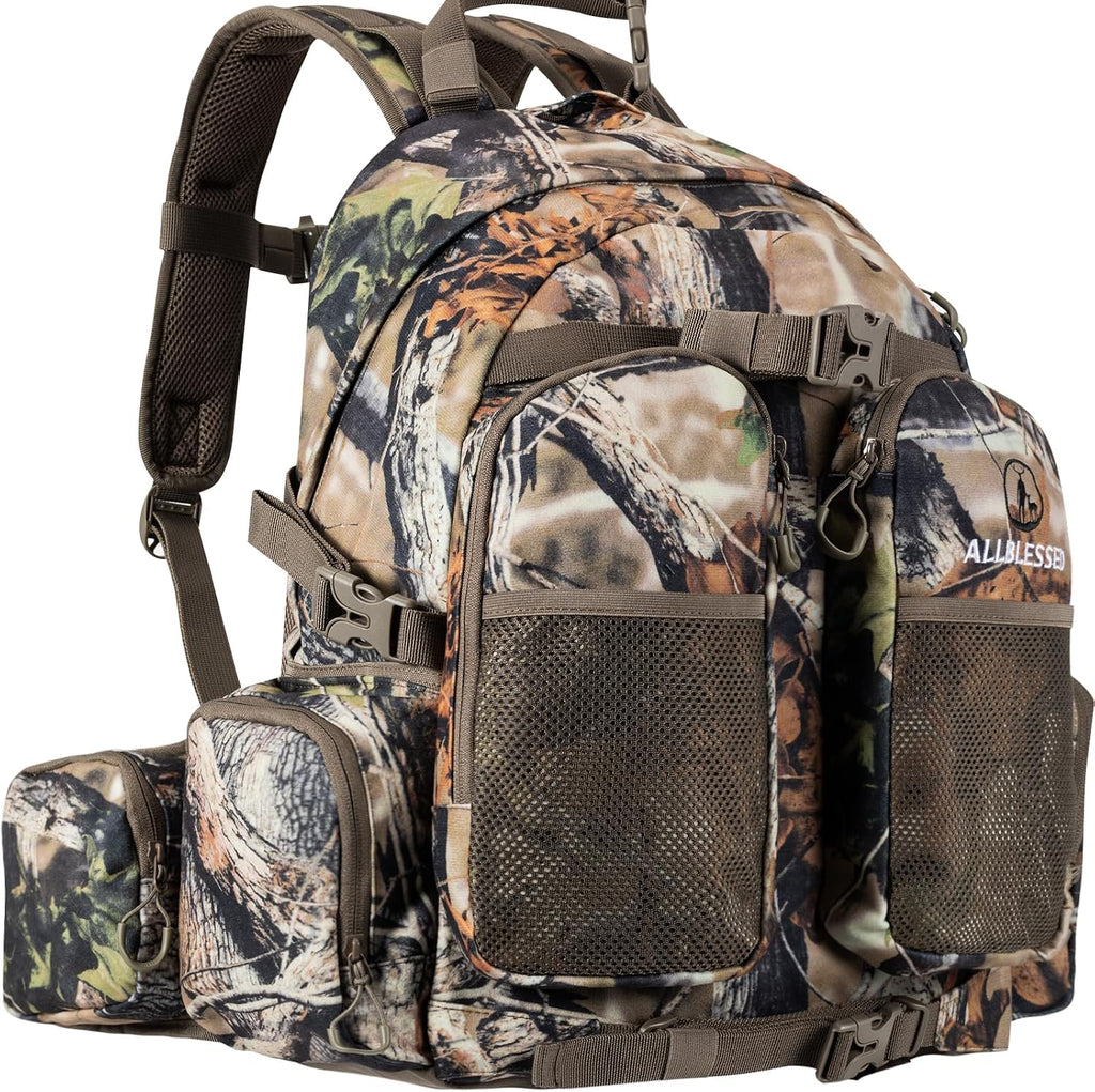 Hunting Backpack for Men Camo Hunting Day Pack for Rifle Bow 35L