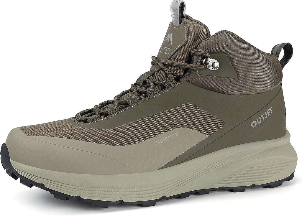 Men's Waterproof Hiking Boots Lightweight Comfortable Outdoor Walking Trail Boots Shoes