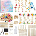 569Pcs Charms Lip Gloss Keychain Making Kit, Bracelet Making Kit, DIY Bag Charm Kit with Key Chain Hooks, Jump Rings, Lobster Clasps, Charms, Chains & Tools, Jewelry Pliers, Jewelry Craft Kit Supplies
