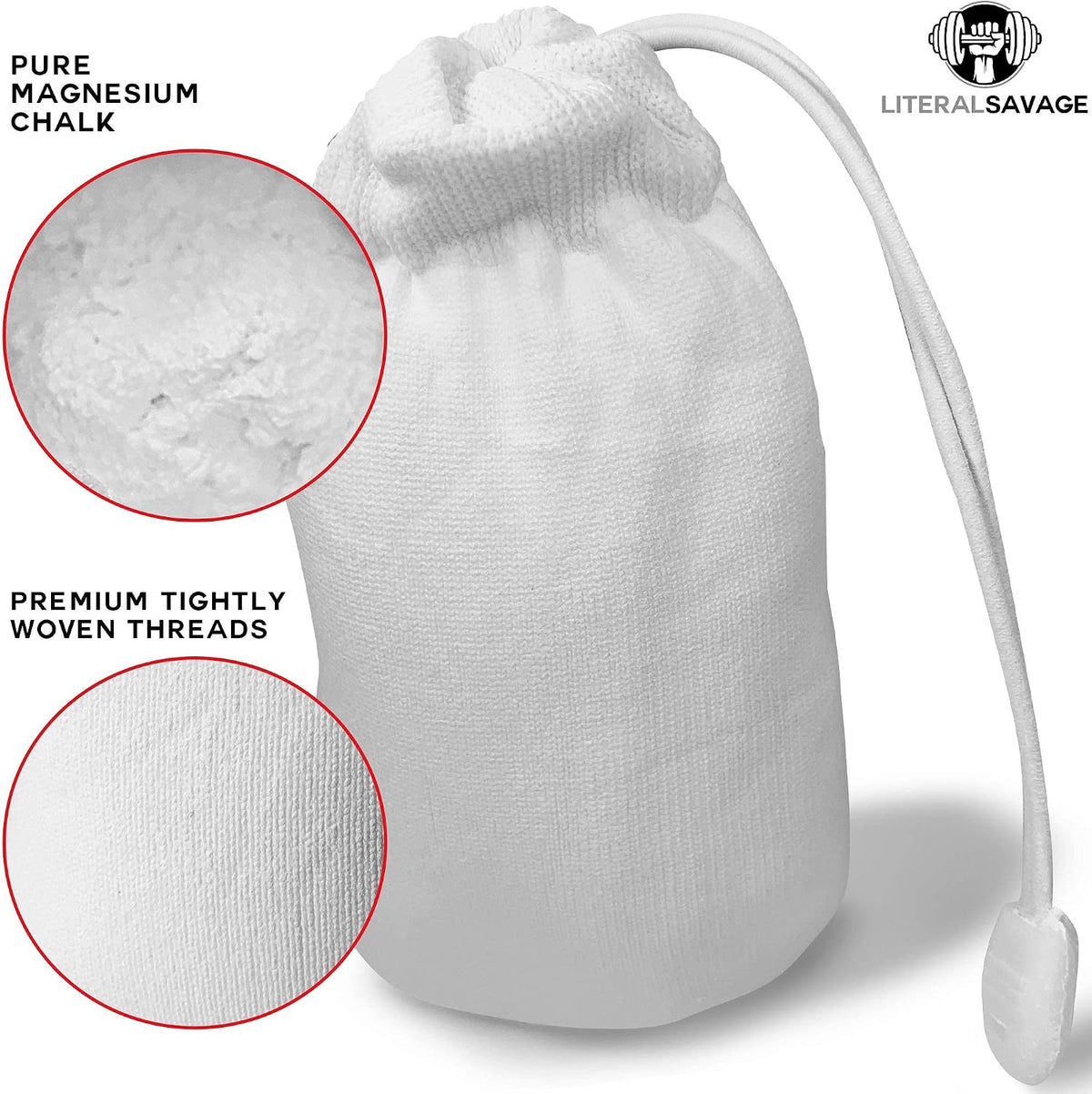 No Mess Climbing Chalk Ball for Lifting, Climbing, Gymnastics & Crossfit – Refillable Chalk Ball with Pure Magnesium Carbonate for Dry Hands & Better Grip – 2.3 oz