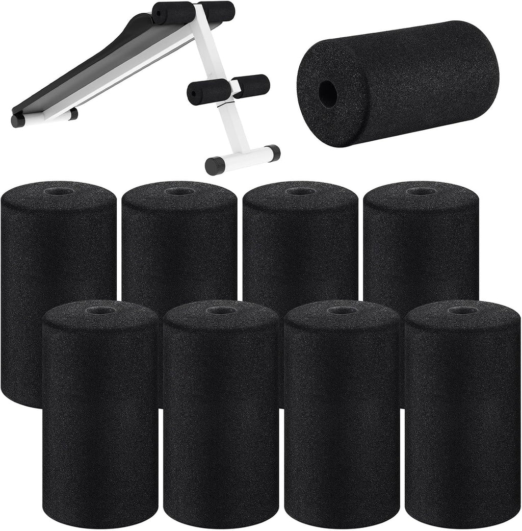 Deekin 8 Pcs Foam Roller Foot Pads for Gym Machines Equipment Replacement