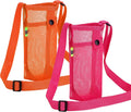 Tainehs Water Bottle Holder Carrier with Adjustable Shoulder Strap - Beach & Sports Bottle Bag for Hiking, Gym, Camping, Walking, Travel