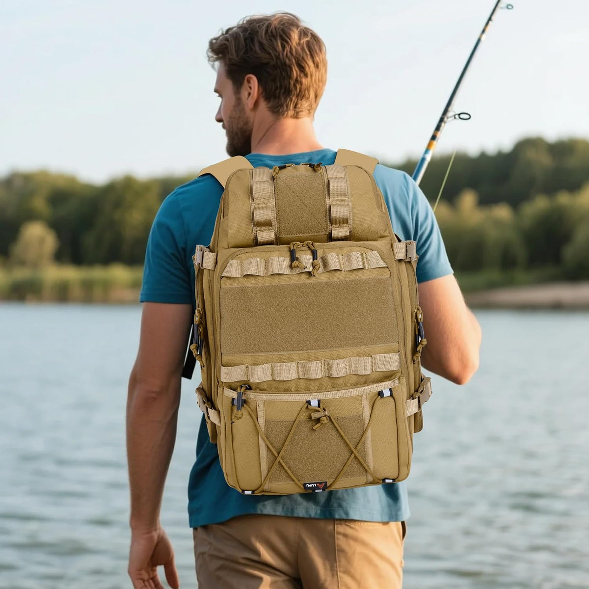Tactical Backpack 35L Military Molle Pack 900D Waterproof Assault Rucksack Large Capacity Outdoor Hiking Camping Trekking Bag for Travel Hunting Survival and Adventure