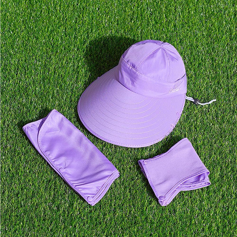 Outdoor UPF 50+ UV Sun Protection Waterproof Breathable Face Neck Flap Cover Folding Sun Hat for Men/Women