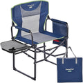 SUNNYFEEL Oversized Camping Chair Portable Directors Chairs with Side Table