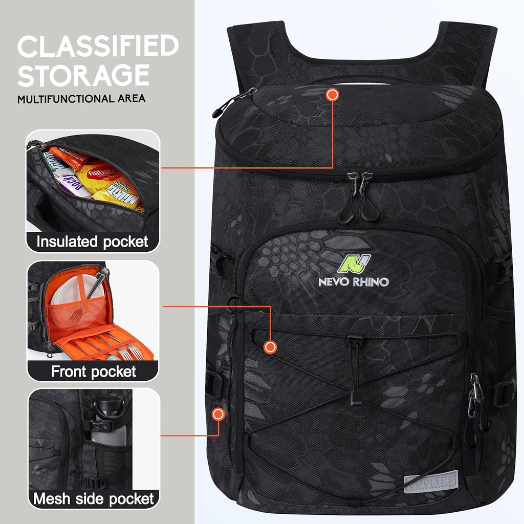 N NEVO RHINO Backpack Coolers Insulated Leak Proof 36/54 Cans