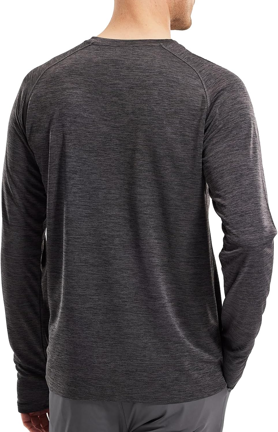 MIER Men's UPF 50+ Rash Guard Long Sleeve Shirts Dry Fit Fishing Running