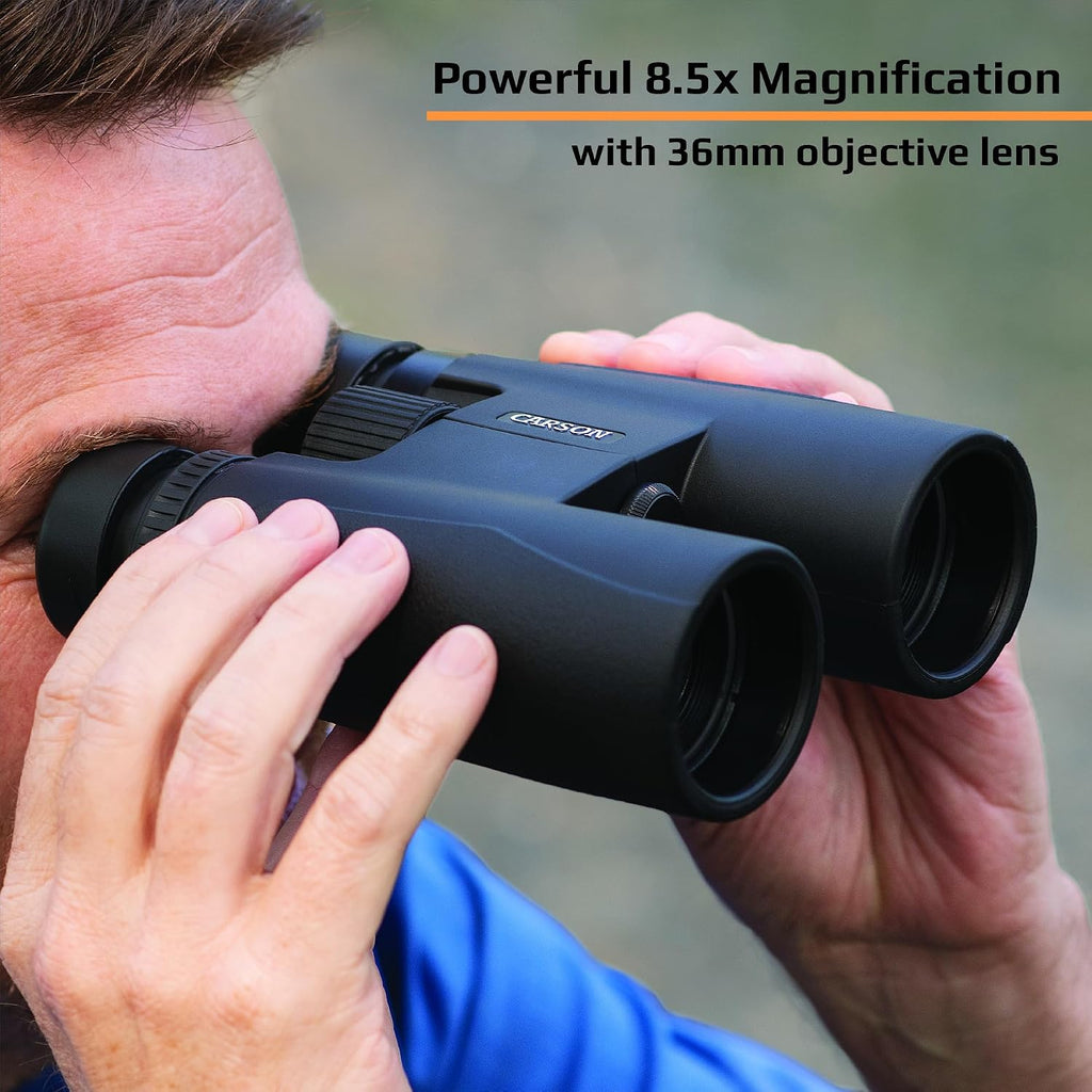 Makalu 8.5x36mm Compact Binoculars, Multi-Coated Optics with BK7 Prisms
