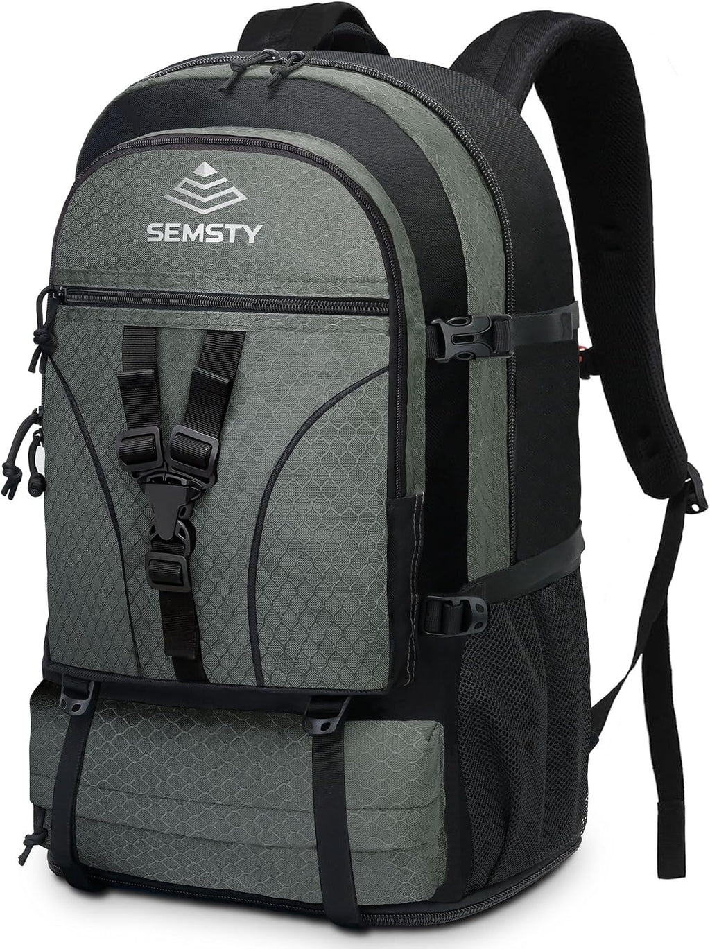 40L/50L Expandable Hiking Backpack for Men & Women，Camping Backpack