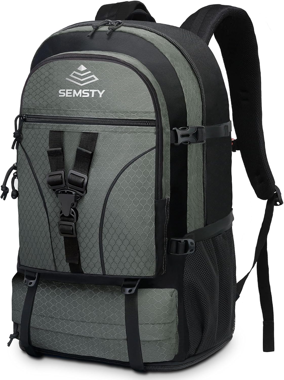 40L/50L Expandable Hiking Backpack for Men & Women，Camping Backpack