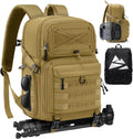RAINSMORE Camera Backpack, DSLR/SLR/Mirrorless Tactical Camera Bag Cases