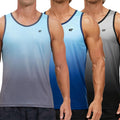 EZRUN Men's Quick Dry Workout Tank Top UPF 50+ Sweat-Wicking Gym Shirt