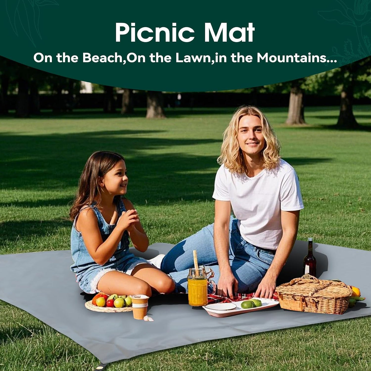 JAICOM Tent Footprint, Waterproof Camping Tarp, 1-6 Person Tent Floor Saver