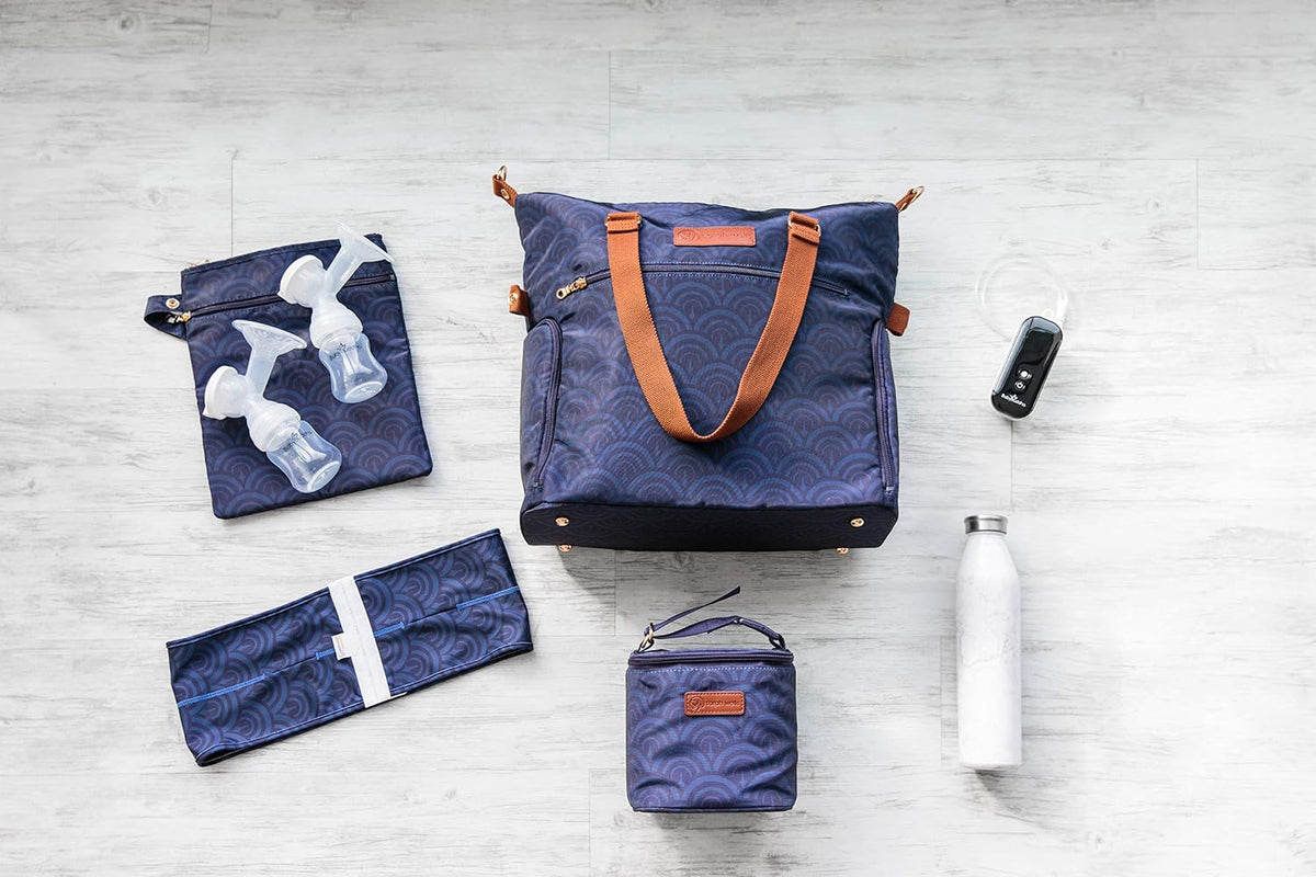 Sarah Wells Pumparoo Wet/Dry Bag with Staging Mat (Deco)