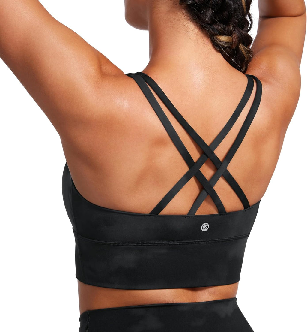 CRZ YOGA Naked Feeling Longline Sports Bras