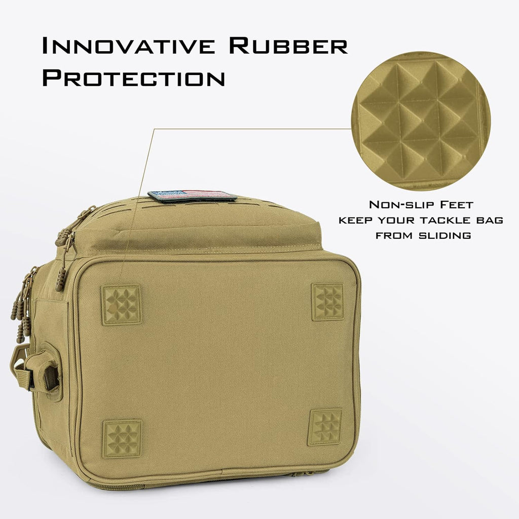 KastKing Karryall with Box Tackle Bag, Saltwater & Freshwater Gear Storage