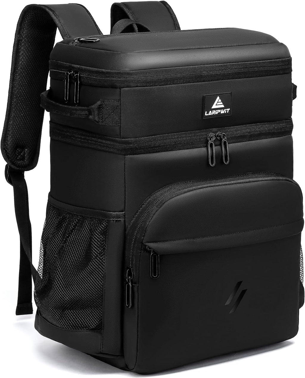Laripwit 54/40 Cans Backpack Cooler Insulated Leak-Proof Large Cooler Backpack Double Deck Lunch Backpack for Men Women - Perfect Soft Cooler Bag for Tactical, Camping, Picnic, Beach, Hiking