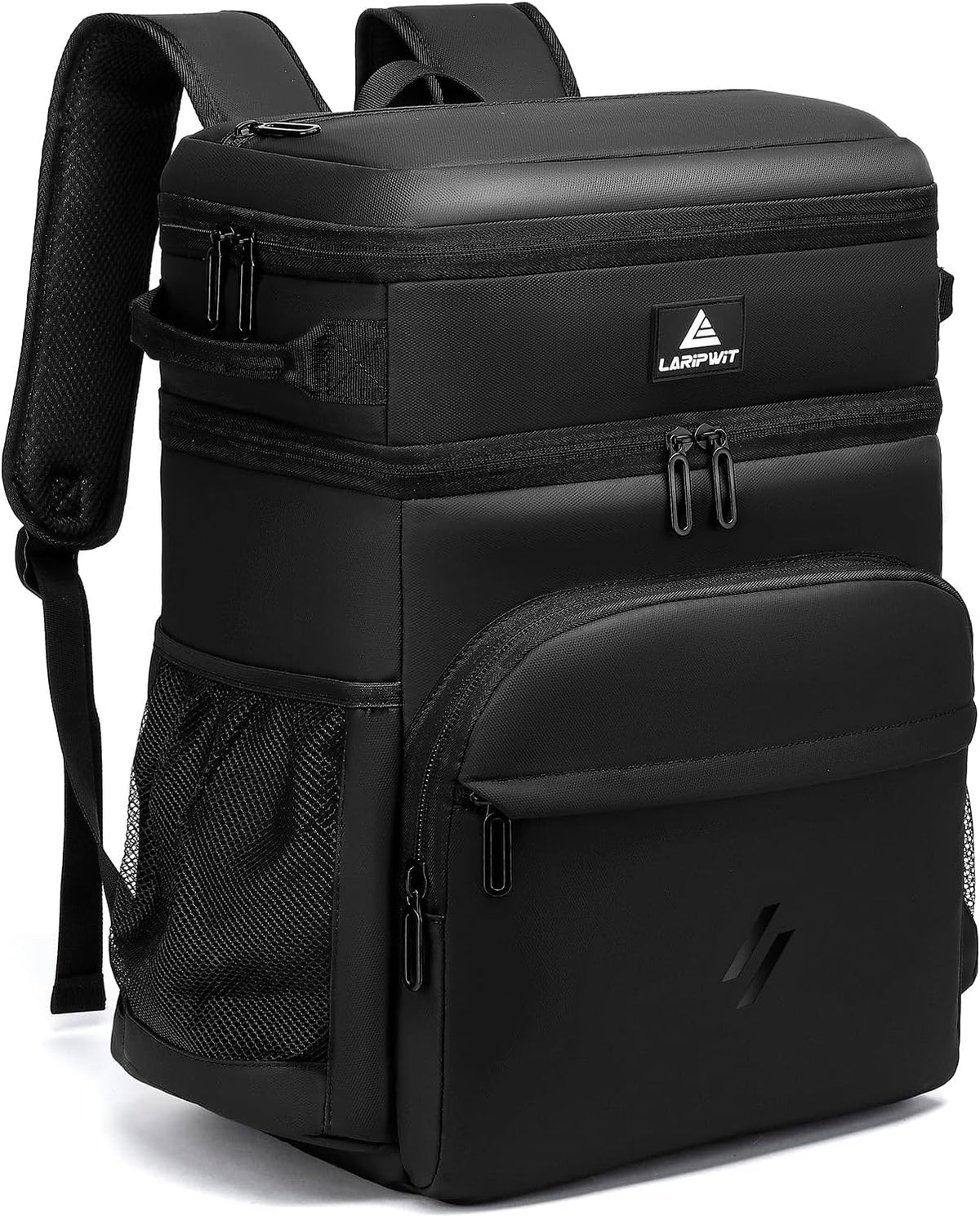 Laripwit 54/40 Cans Backpack Cooler Insulated Leak-Proof Large Cooler Backpack Double Deck Lunch Backpack for Men Women - Perfect Soft Cooler Bag for Tactical, Camping, Picnic, Beach, Hiking