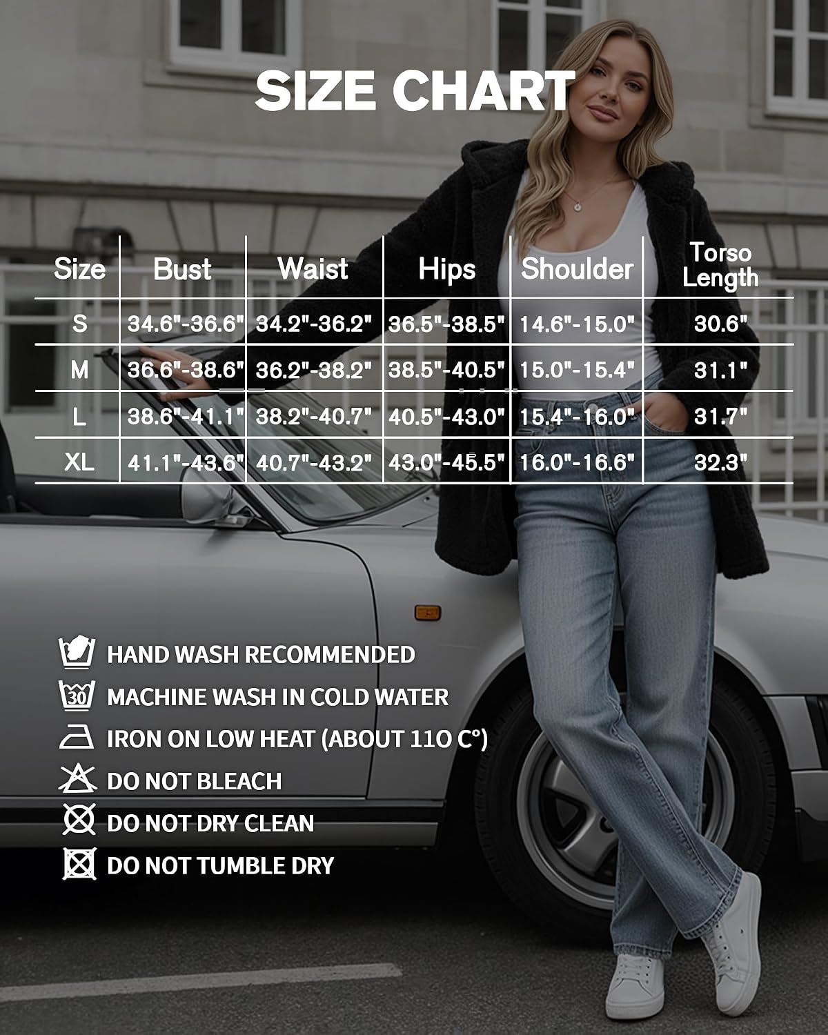 MANGOPOP Womens Fleece Jacket 2025 Winter Oversized Fuzzy Hooded Coat Button Cardigan Sherpa Sweaters Outerwear with Pockets