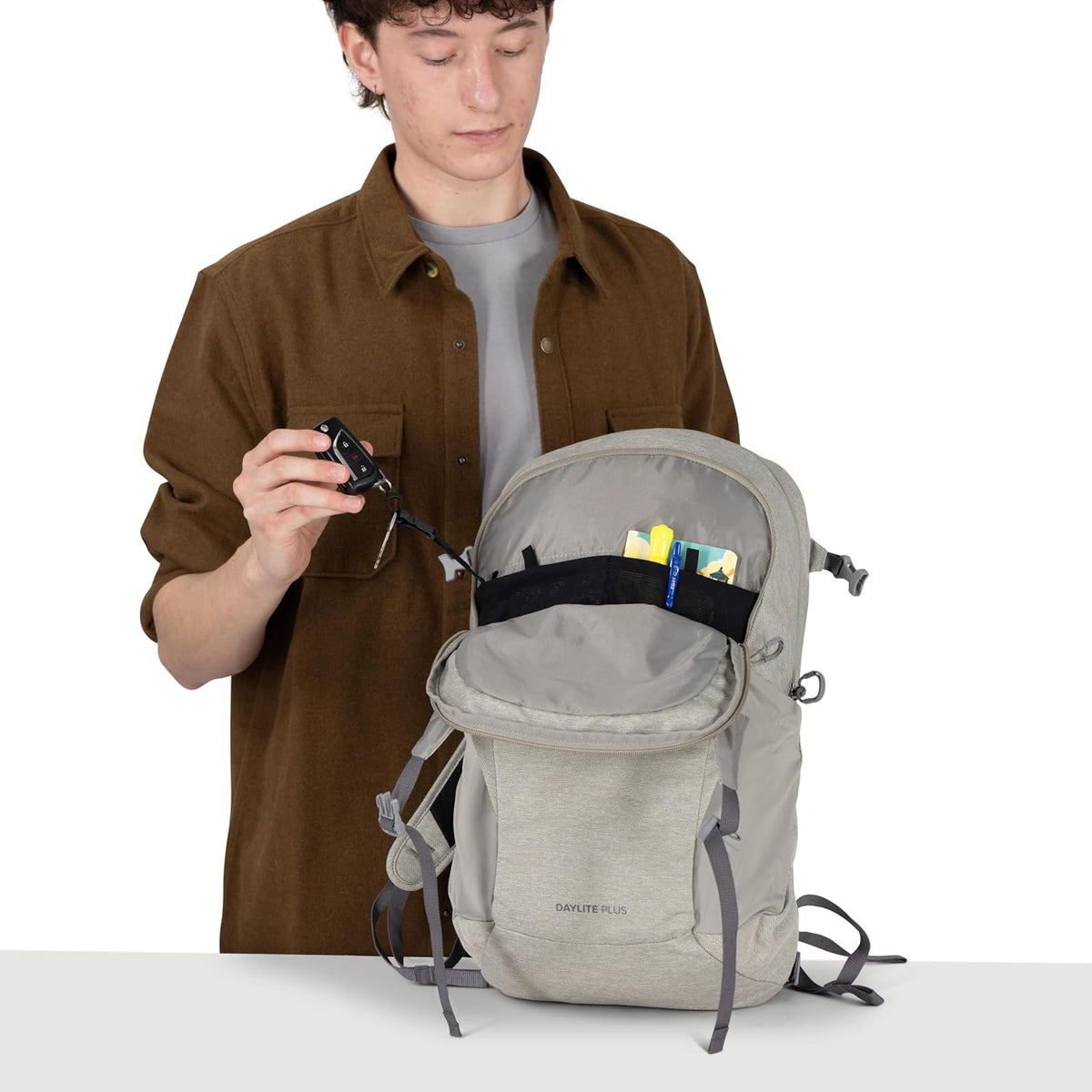 Osprey Daylite Plus Driftshade Grey Wolf, Gray OS