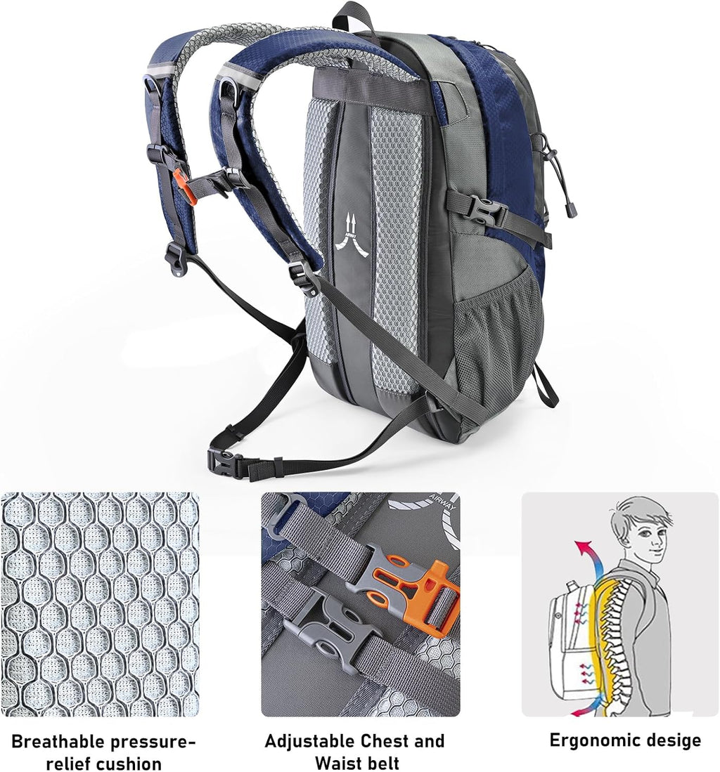 N NEVO RHINO Hiking Backpack,20L Waterproof Hiking Outdoor Daypack