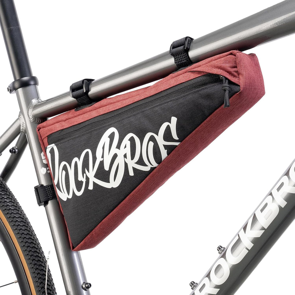 ROCKBROS Bike Frame Bag 1.9L Water-Resistant Slim Triangle Pouch