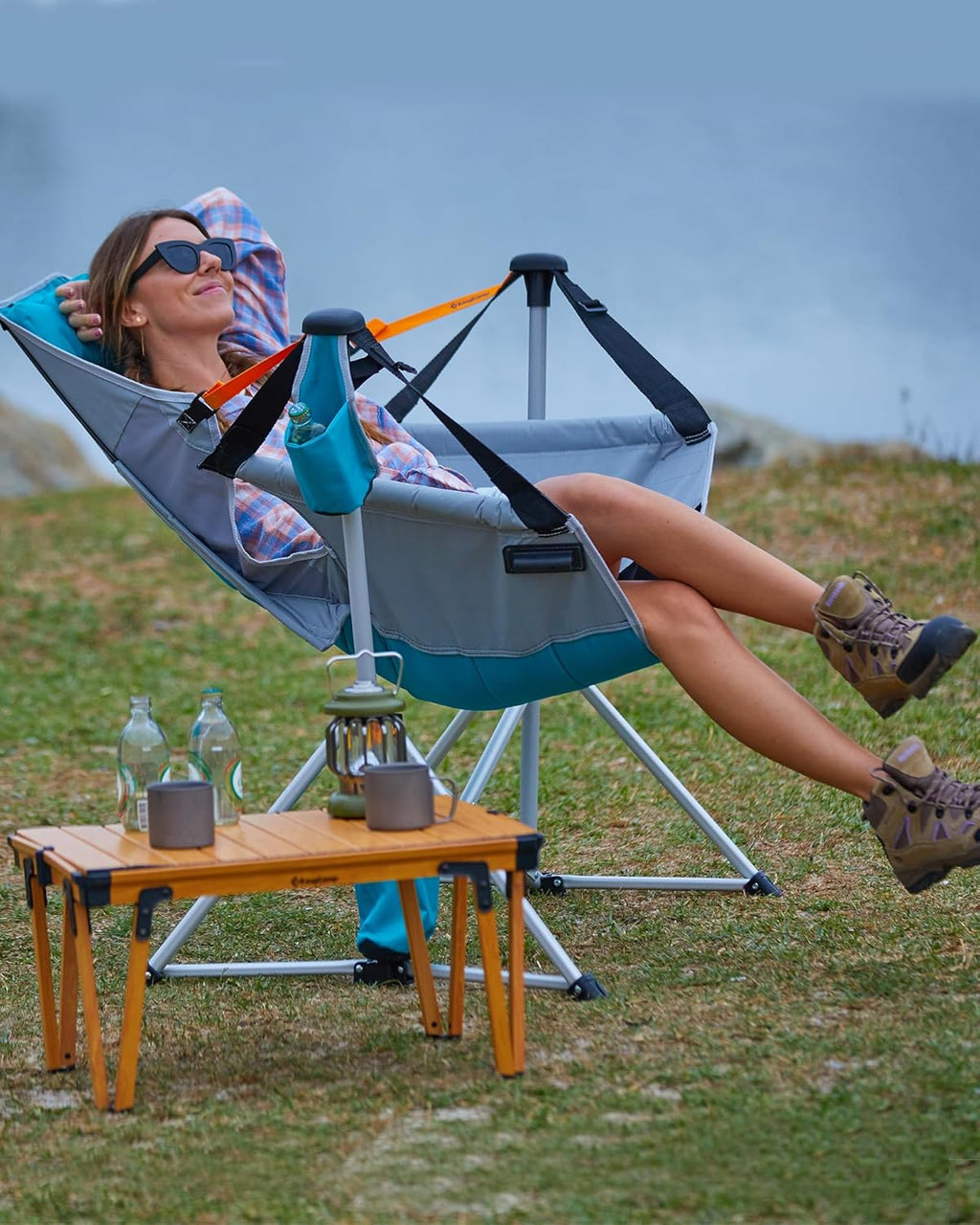 KingCamp Hammock Camping Chair, 400lbs Heavy Duty Swing Chairs for Adults