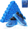 TOOSOFt Shoe Covers Disposable Non Slip Plastic Pack of 300 (150 Pairs)