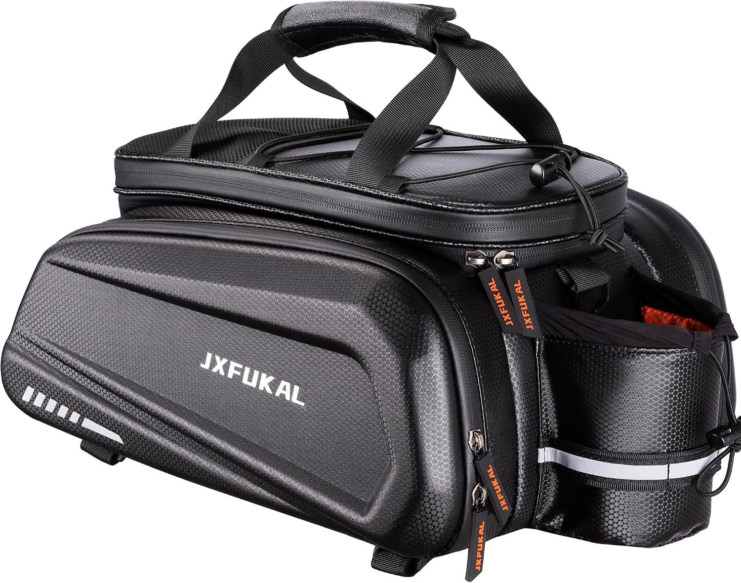 JXFUKAL Bike Bags for Bicycle Rear Rack - 9.5L/17L/40L Hard Shell Ebike Bag