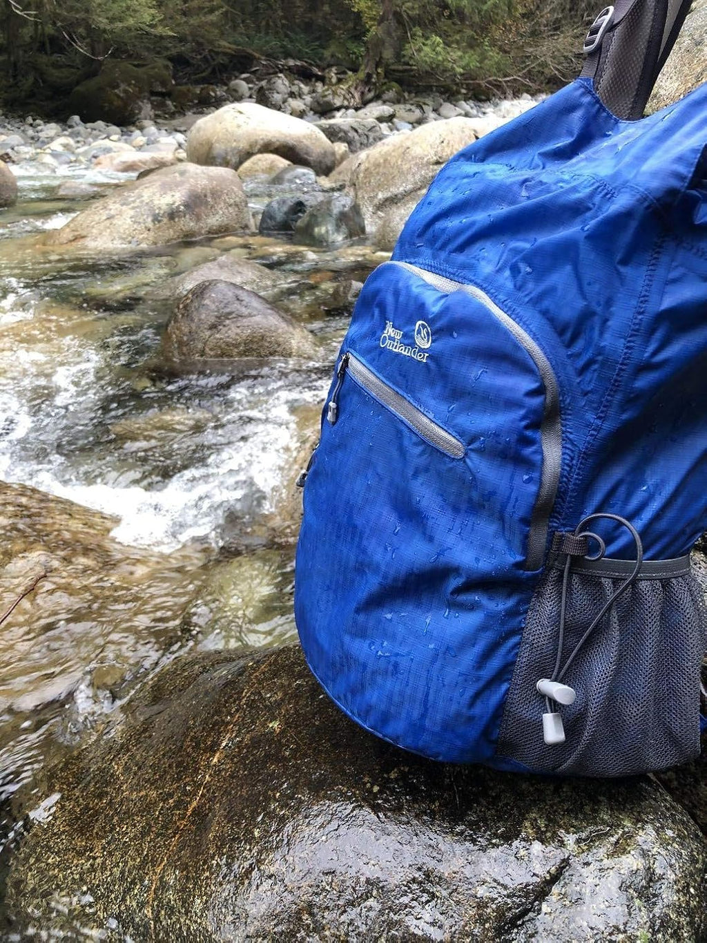 Outlander 100% Waterproof Hiking Backpack Lightweight Packable Travel Daypack