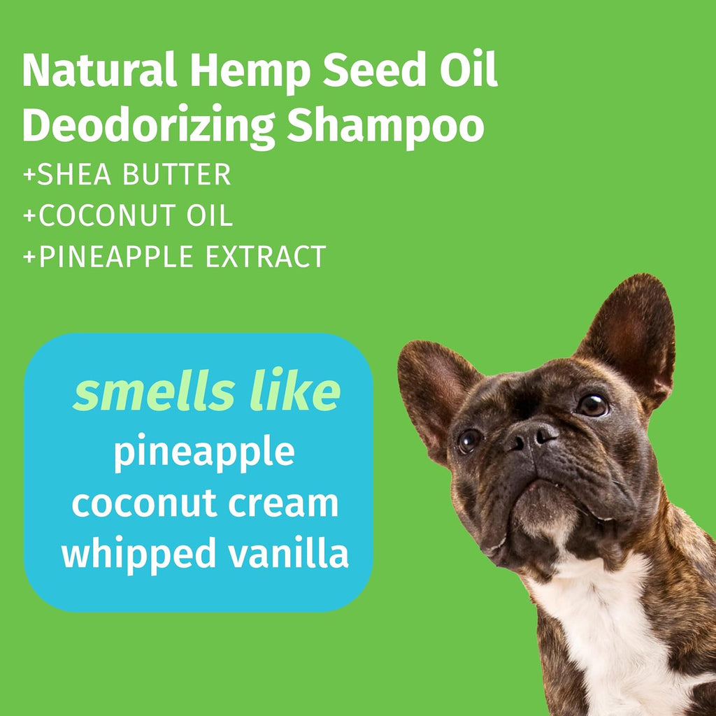 Hempz New Pet Shampoo, Scent, Tropical Pineapple Coconut, 17 oz.