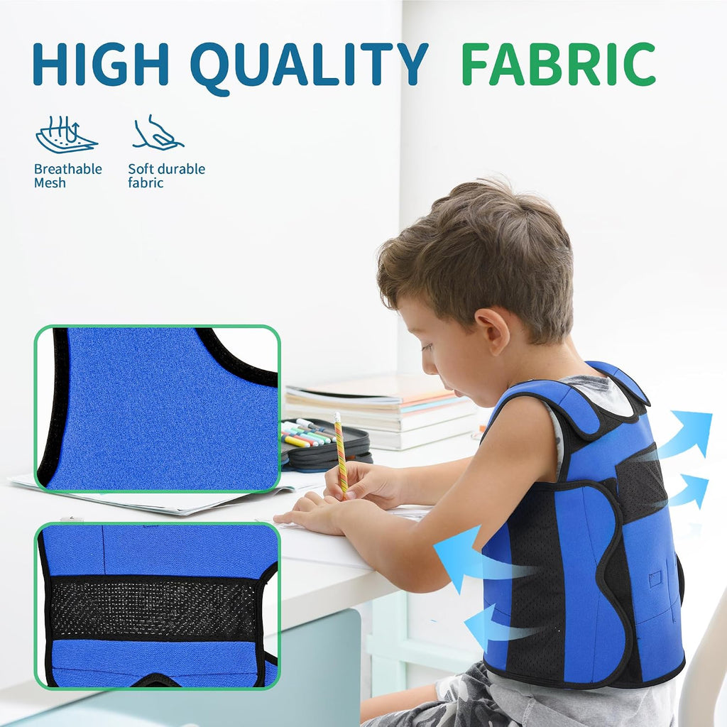 OUTREE Compression Weighted Vest for Kids with Sensory Needs Ages 5-7