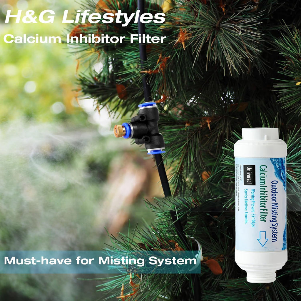 H&G lifestyles Calcium Inhibitor Filter for Misting System (Pack of 4)
