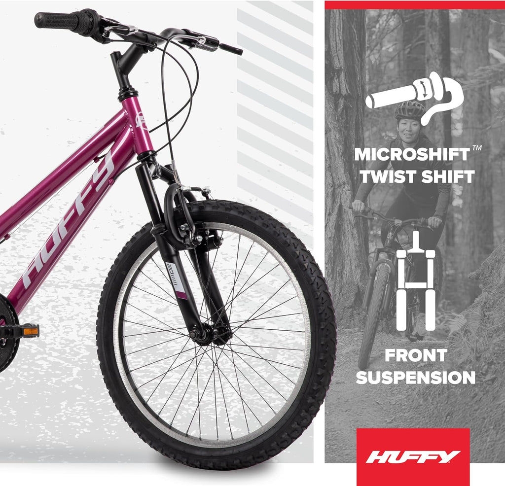 Huffy Stone Mountain Bike 20"/24"/26" for Men/Women/Girls/Boys