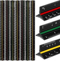 Macarrie 10 Pcs Architectural Scale Ruler 12" Engineers Scale Set, 3 Colors