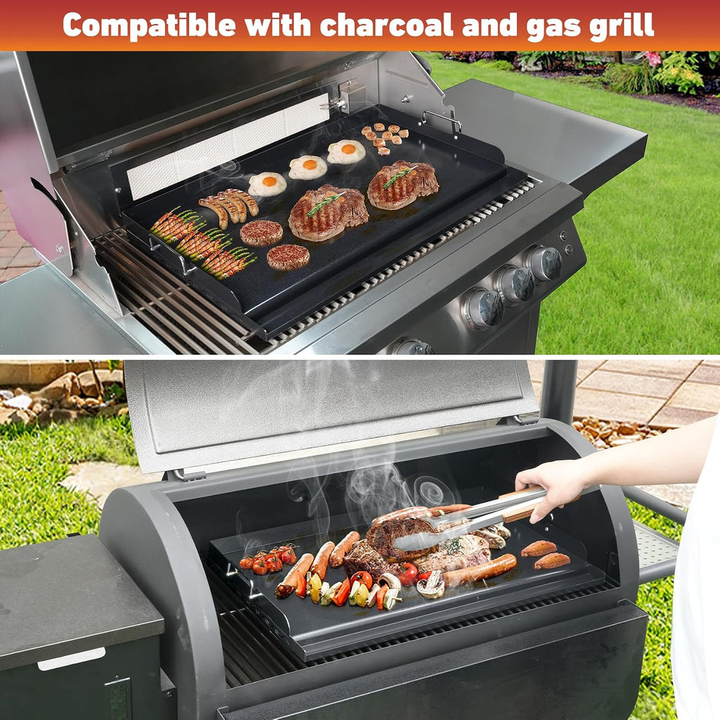 Skyflame Nonstick Griddle Top for Gas Grill, 25"x16"