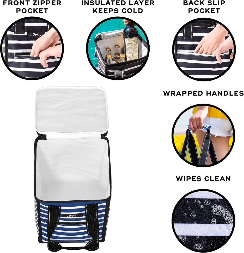 SCOUT Pleasure Chest - Soft Cooler Bag - Insulated - Nantucket Navy