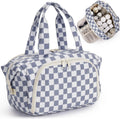 Narwey Travel Toiletry Bag for Women, Large Makeup Cosmetic Organizer Bag