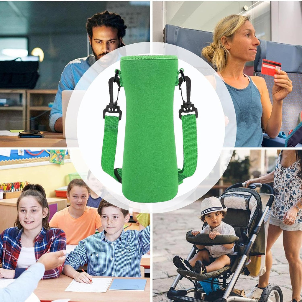 Neoprene Glass Water Bottle Sleeves Ergonomic Portable