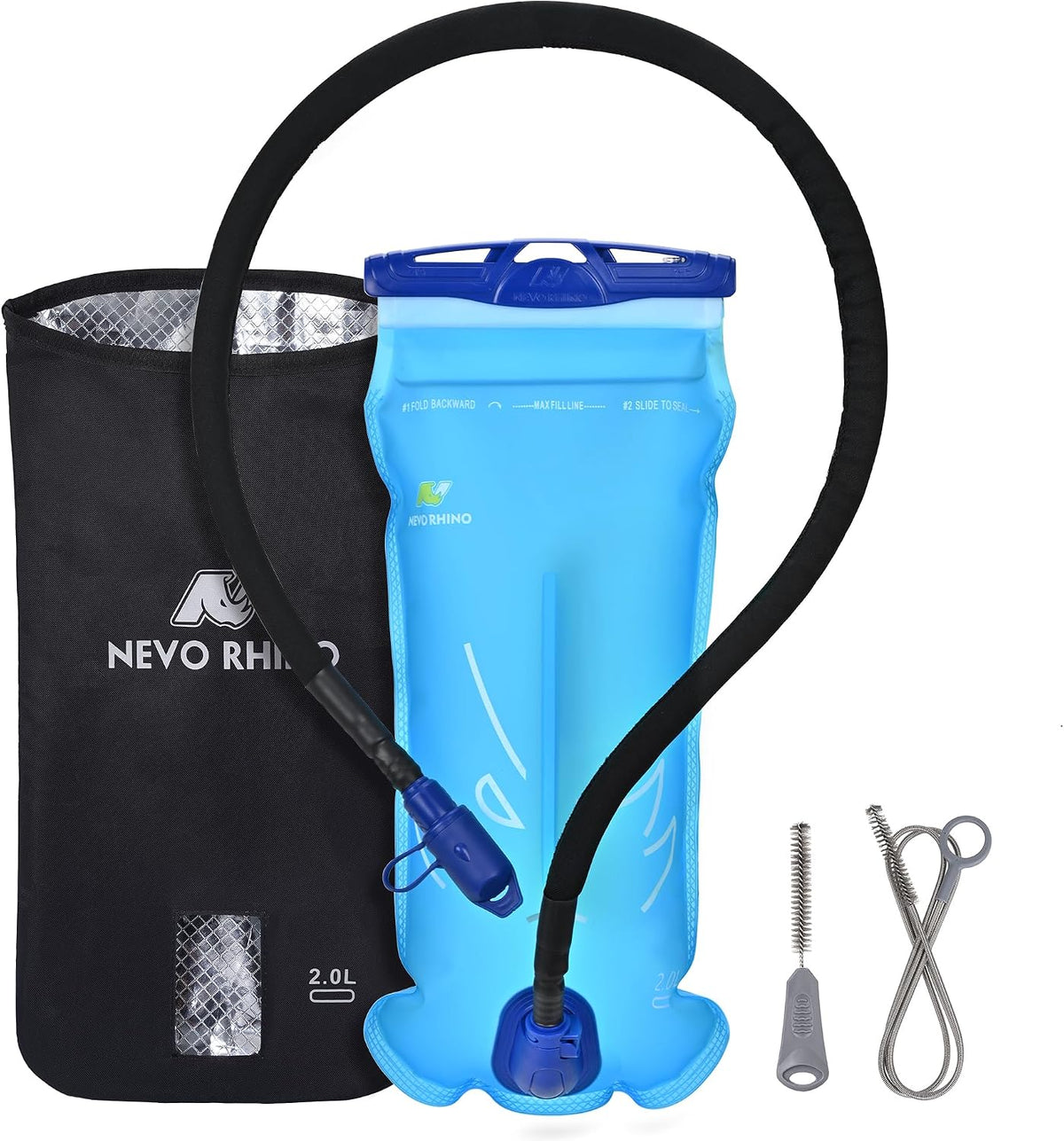 N NEVO RHINO Hydration Bladder 2L-3L with Bladder Insulator