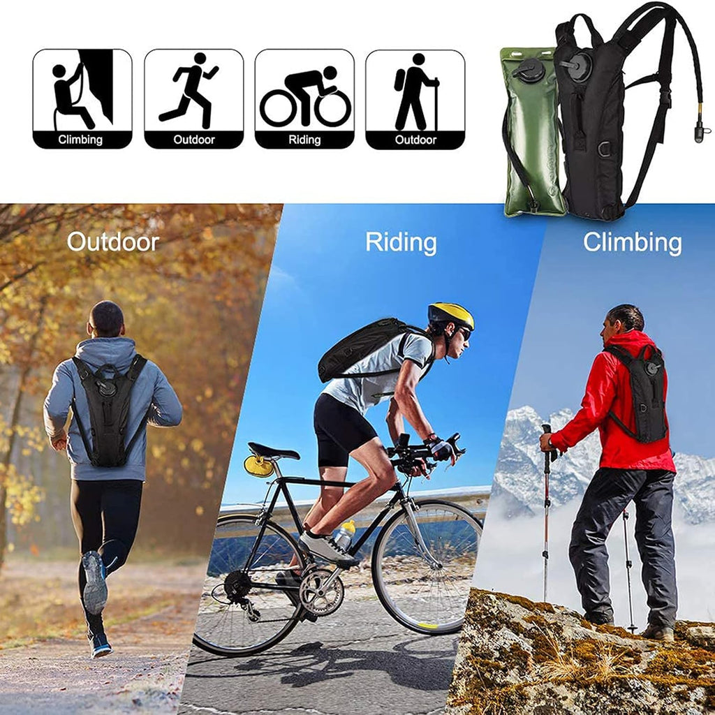 Water Backpack Hydration Backpack with Bladder Lightweight & Waterproof Hydration Pack for Hiking, Cycling, Running,Climbing Outdoorer ,Gift for dad