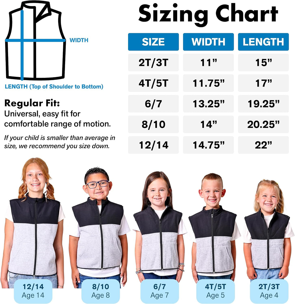 Harkla Weighted Vest for Kids