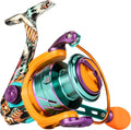 RUNCL Spinning Reel – Billings 5.2:1 Gear Ratio, Max Drag 22.05 LB, Lightweight, Interchangeable Left/Right Hand, Ideal for Freshwater & Saltwater, Available in 2000, 3000, 4000, 5000 Models