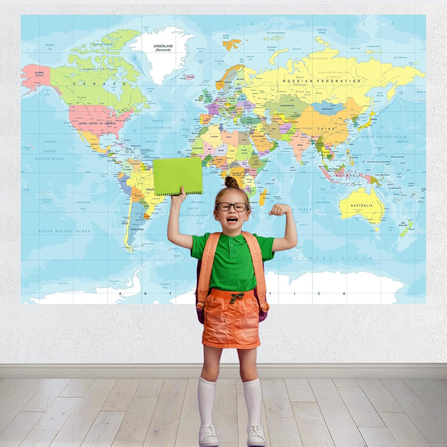 7x5ft World Map Backdrop Adventure Begins Travel Boys Baby Shower Party Decorations Map Backdrops Around World Adventure Birthday Bridal Shower Photography Background Photobooth Props