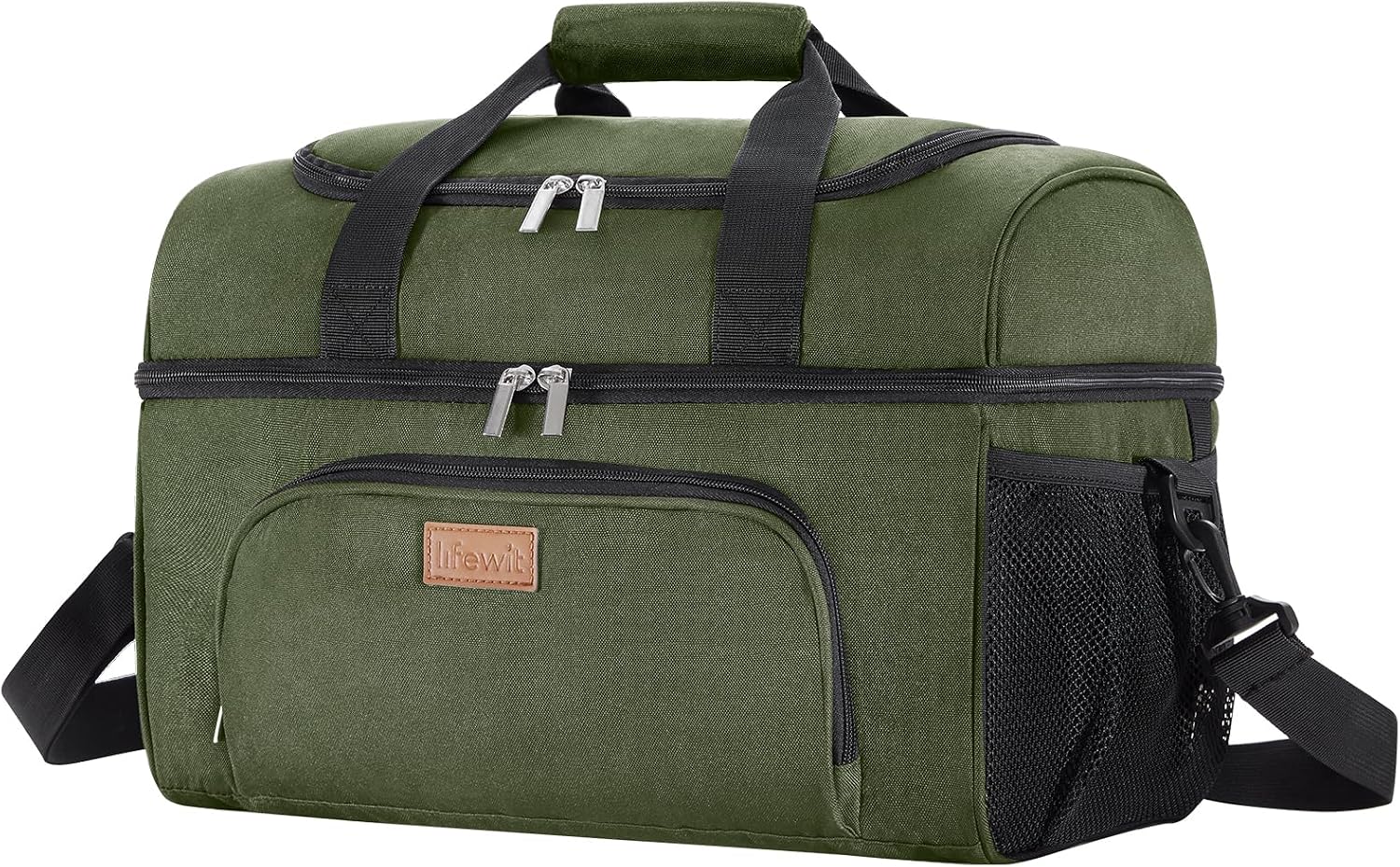 Lifewit Insulated Cooler Bag, Large Leakproof Beach Cooler, Lightweight Portable Double Layer Soft-Sided Travel Ice Chest for Camping, Kayaking, Road Trips, Grocery Shopping