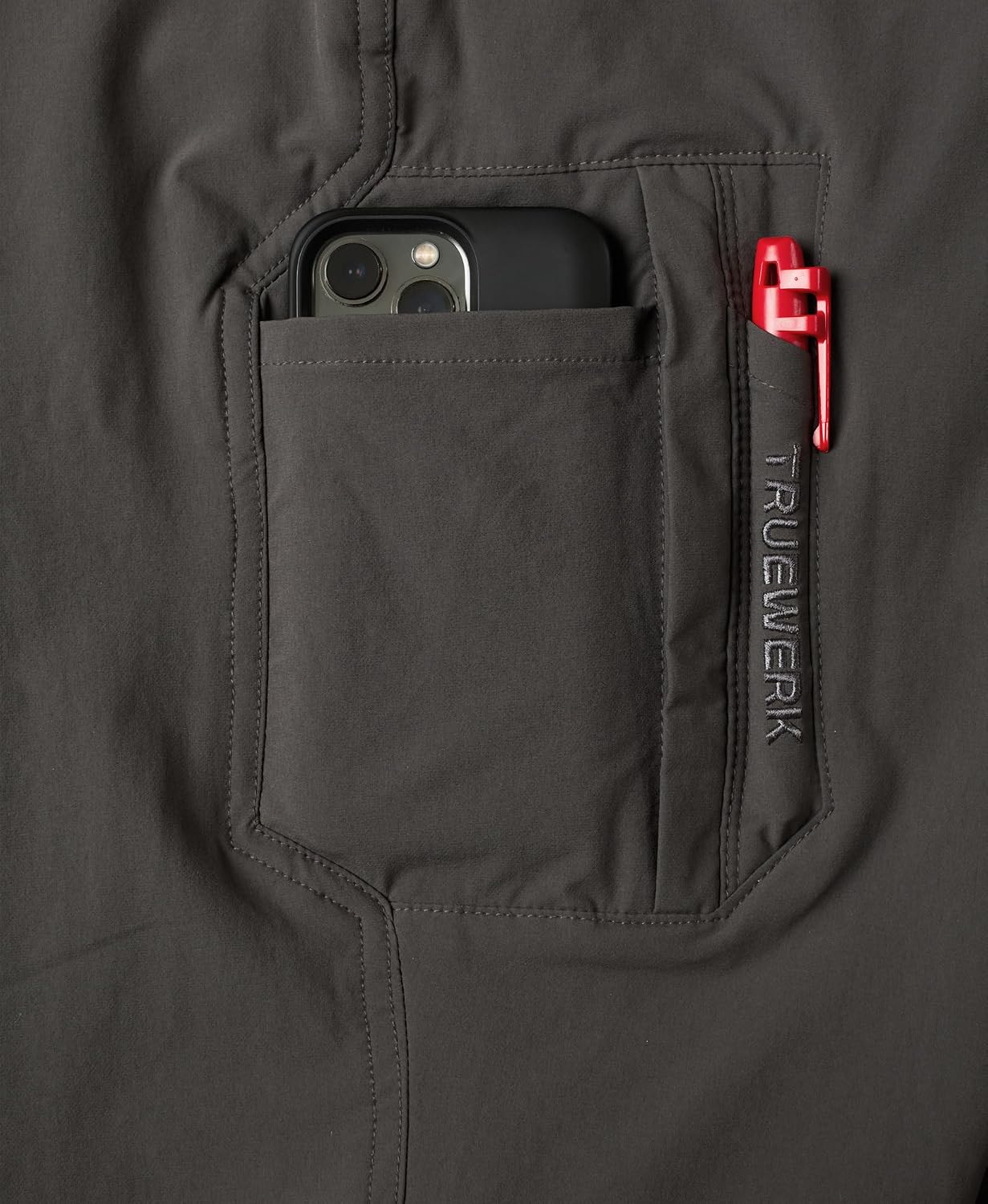 TRUEWERK Men's T1 WerkPant - Hot-Weather Lightweight Work Pants