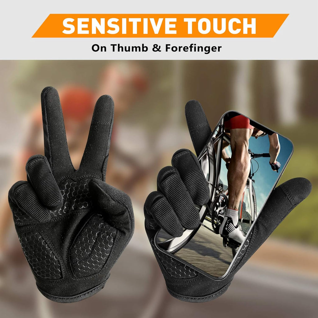 Full Finger Workout Gloves for Men Women, Weight Lifting Gloves Foam Padded